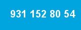 931 152 80 54 931 152 80 54
